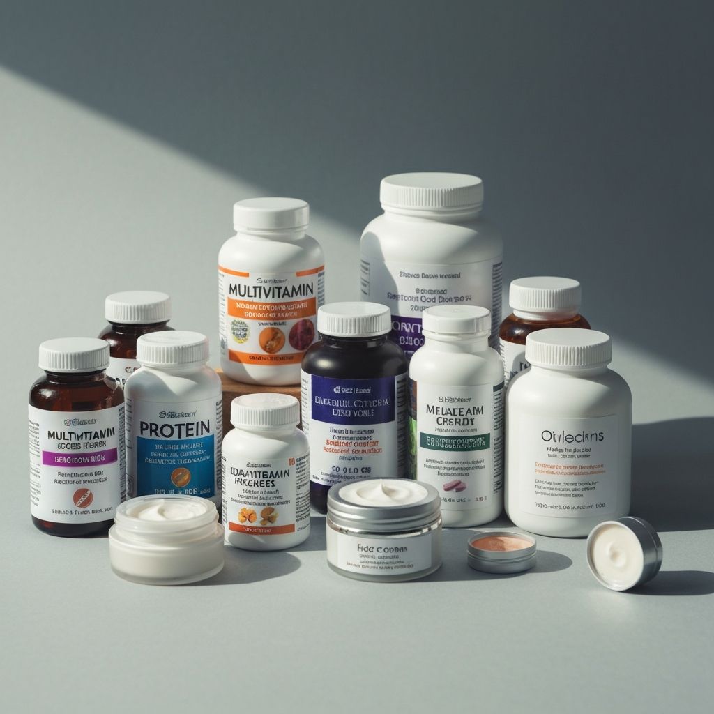 Wellness products collection